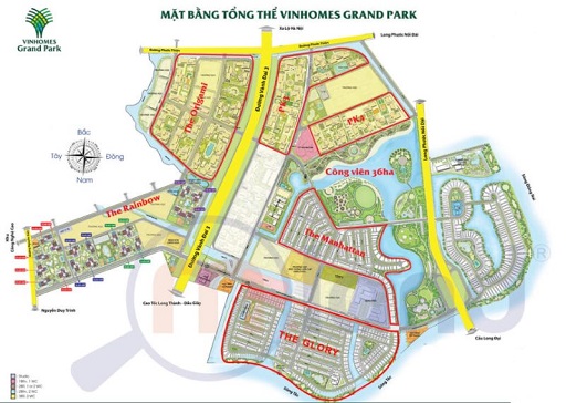 layout Vinhomes Grand Park quận 9 2